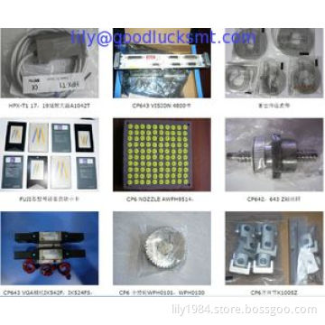 FUJI CP6/CP43 SMT spare parts/cylinder/clutch/valve/camera/nozzle/motor....